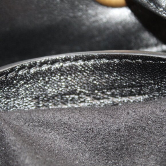 NWOT Gucci Chevron Leather GG Marmont Backpack Shoulder Bag Top Chain Handle - Picture 10 of 12